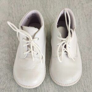 Baby White Walker Shoes- Made in Mexico- Calzado Caritas de Bebe